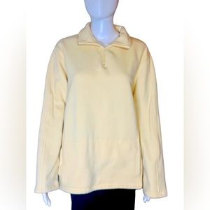 Artisans yellow 3/4 zip pullover size XXL